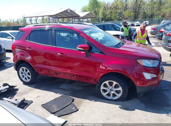 MAJ6P1UL2JC226529 2018 FORD ECOSPORT Red Панорамний вид салону 360°