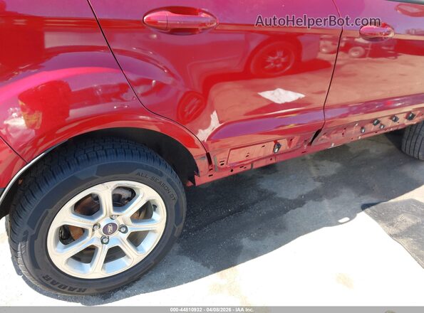 MAJ6P1UL2JC226529 2018 FORD ECOSPORT Red 