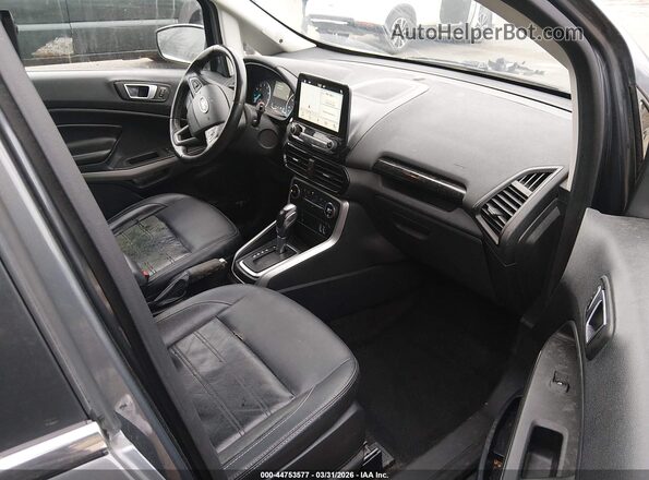 MAJ6P1WL1JC246722 2018 FORD ECOSPORT Gray 