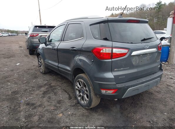 MAJ6P1WL8JC234342 2018 FORD ECOSPORT Gray Rear left