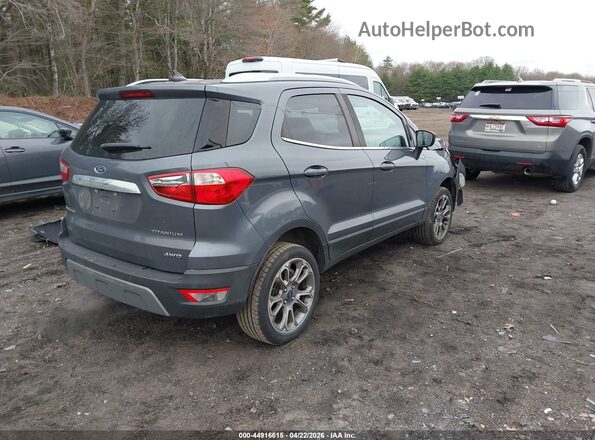MAJ6P1WL8JC234342 2018 FORD ECOSPORT Gray Rear right