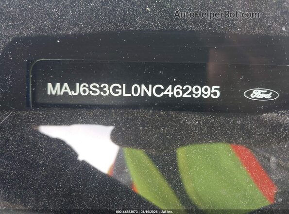 MAJ6S3GL0NC462995 2022 FORD ECOSPORT Синий Вид подкапотного пространства