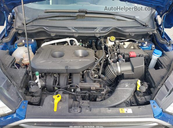 MAJ6S3GL0NC462995 2022 FORD ECOSPORT Синий Вид сзади