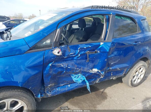 MAJ6S3GL0NC462995 2022 FORD ECOSPORT Синий Вид спереди