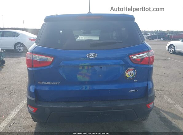 MAJ6S3GL0NC462995 2022 FORD ECOSPORT Синий 