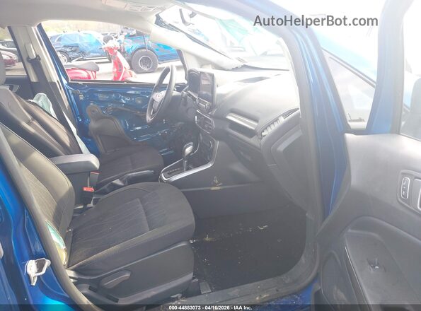 MAJ6S3GL0NC462995 2022 FORD ECOSPORT Синий Вид салона спереди