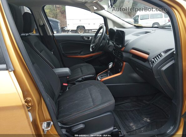 MAJ6S3GL1MC423993 2021 FORD ECOSPORT Желтый Вид салона спереди