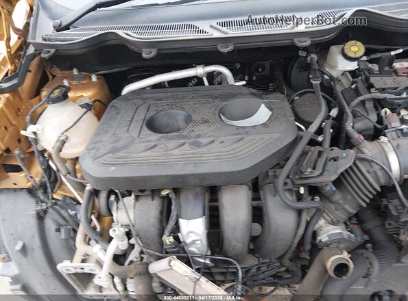 MAJ6S3GL1MC423993 2021 FORD ECOSPORT Желтый Вид сзади