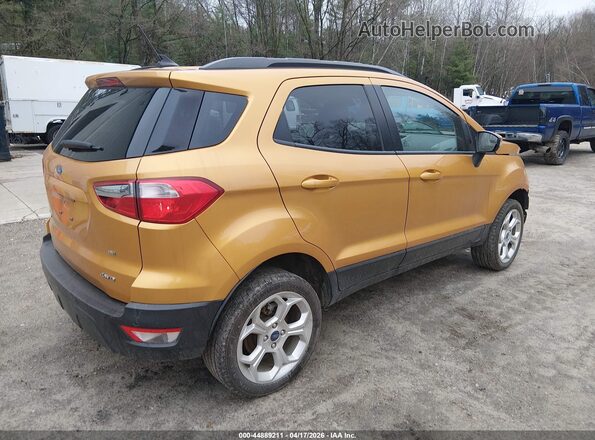 MAJ6S3GL1MC423993 2021 FORD ECOSPORT Желтый Задняя правая четверть