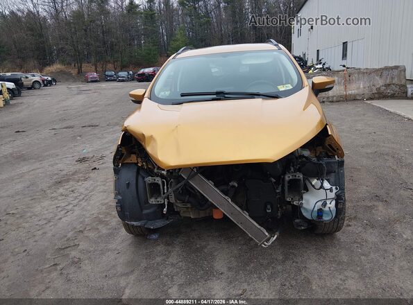 MAJ6S3GL1MC423993 2021 FORD ECOSPORT Желтый Вид щитка приборов