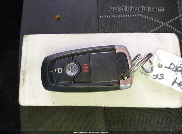 MAJ6S3GL3KC253200 2019 FORD ECOSPORT Gray Вид панелі приладів