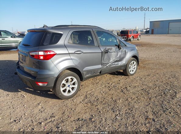 MAJ6S3GL3KC253200 2019 FORD ECOSPORT Gray Задня права чверть