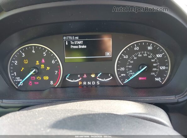 MAJ6S3GL3KC253200 2019 FORD ECOSPORT Gray Вид задніх сидінь