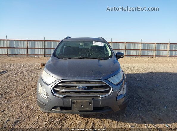 MAJ6S3GL3KC253200 2019 FORD ECOSPORT Gray Вид щитка приладів
