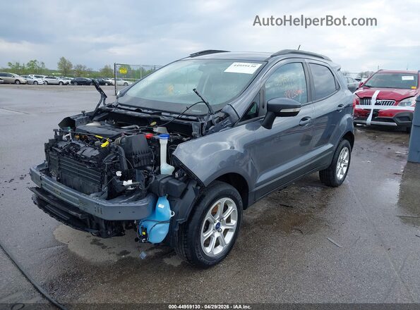MAJ6S3GL3LC336126 2020 FORD ECOSPORT Gray Առջևի ձախ երեք քառորդ տեսարան