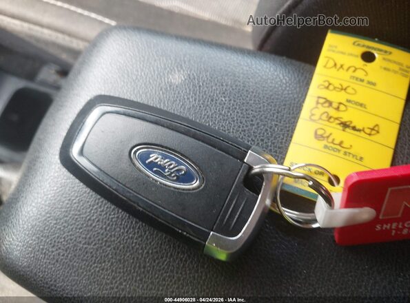 MAJ6S3GL3LC348759 2020 FORD ECOSPORT Blue 