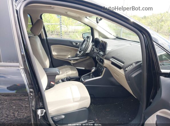 MAJ6S3GL3LC352312 2020 FORD ECOSPORT Black Widok wnętrza z przodu