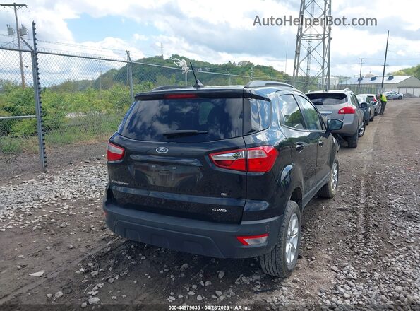 MAJ6S3GL3LC352312 2020 FORD ECOSPORT Black Tył prawy