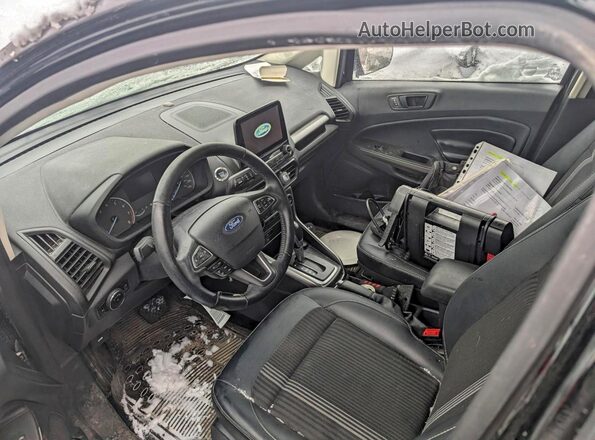 MAJ6S3JL7KC252107 2019 FORD ECOSPORT Black Սալոնի դիմացի տեսք