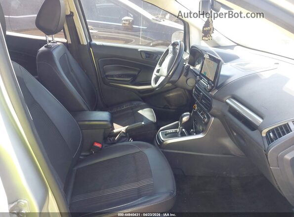 MAJ6S3JL8KC255355 2019 FORD ECOSPORT Silver 