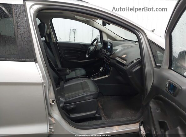 MAJ6S3JL8LC334767 2020 FORD ECOSPORT Silver Вид салону спереду