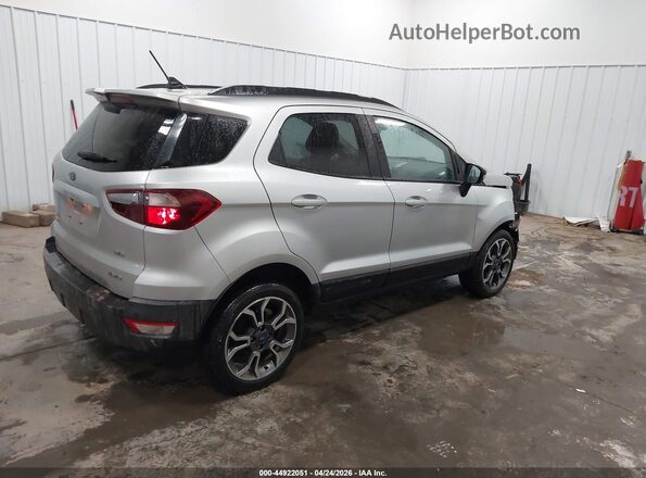 MAJ6S3JL8LC334767 2020 FORD ECOSPORT Silver Задня права чверть