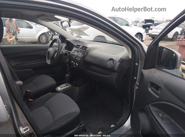 ML32A3HJ2HH021114 2017 MITSUBISHI MIRAGE Gray წინა სალონის ხედი