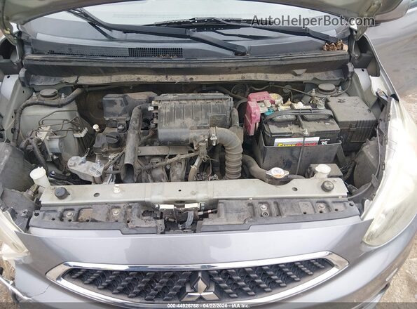 ML32A3HJ2HH021114 2017 MITSUBISHI MIRAGE Gray უკანა ხედი