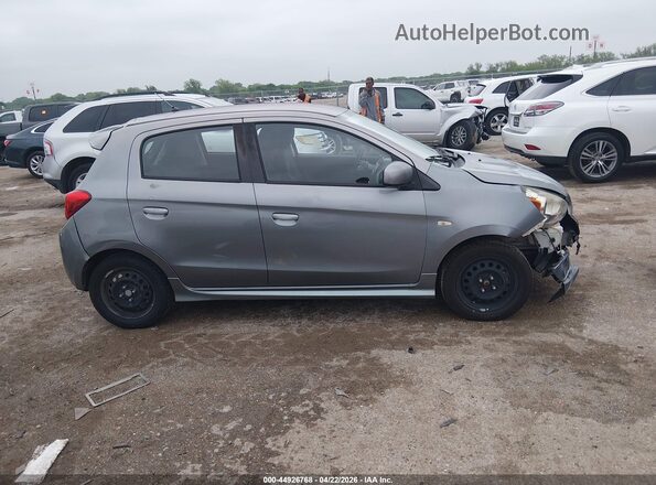 ML32A3HJ2HH021114 2017 MITSUBISHI MIRAGE Gray უკანა სალონის ხედი