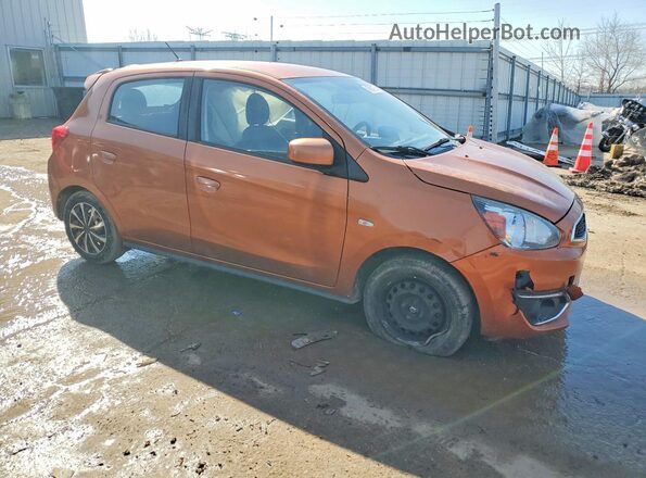 ML32A3HJ2JH015013 2018 MITSUBISHI MIRAGE Orange Առջևի աջ