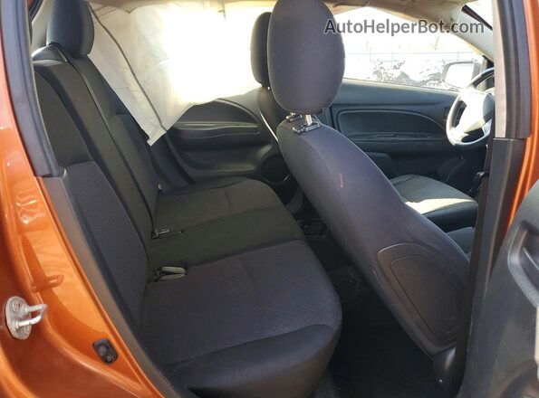 ML32A3HJ2JH015013 2018 MITSUBISHI MIRAGE Orange Հետևի նստատեղերի տեսք