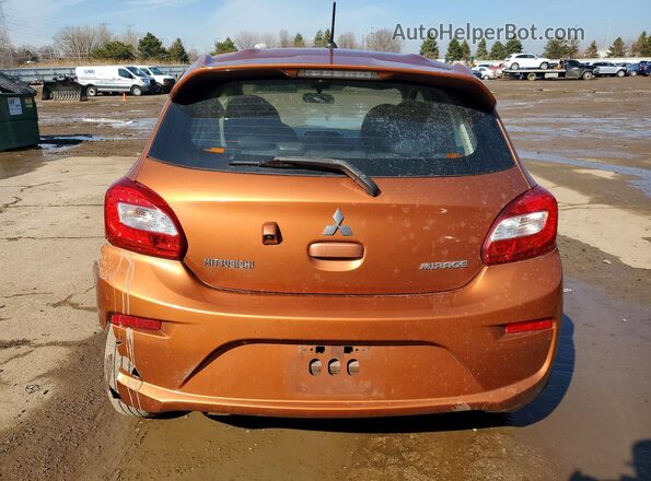 ML32A3HJ2JH015013 2018 MITSUBISHI MIRAGE Orange Հետևի տեսք