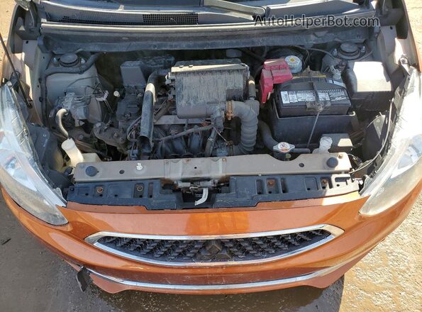 ML32A3HJ2JH015013 2018 MITSUBISHI MIRAGE Orange Սալոնի հետևի տեսք