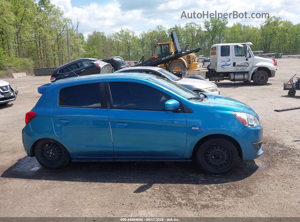 ML32A3HJ5KH014908 2019 MITSUBISHI MIRAGE Blue Widok wnętrza z tyłu