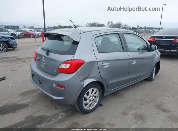ML32A4HJ6LH005187 2020 MITSUBISHI MIRAGE Gray Задня права чверть