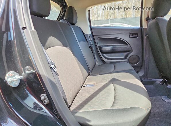 ML32AUHJ7NH005248 2022 MITSUBISHI MIRAGE Черный Вид задних сидений