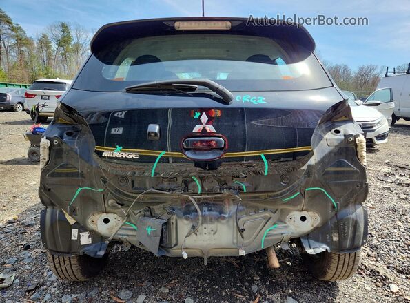ML32AUHJ7NH005248 2022 MITSUBISHI MIRAGE Черный Вид сзади