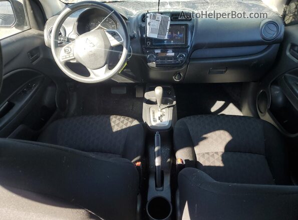 ML32AUHJ7NH009414 2022 MITSUBISHI MIRAGE Black Dashboard view