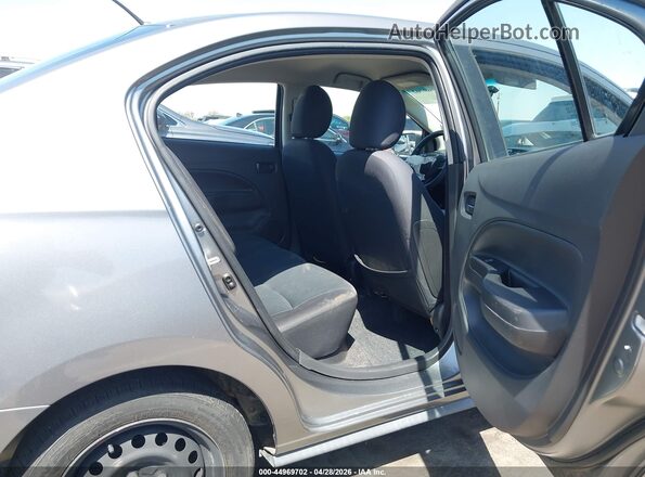 ML32F3FJ1LHF03296 2020 MITSUBISHI MIRAGE G4 Gray VIN sticker view