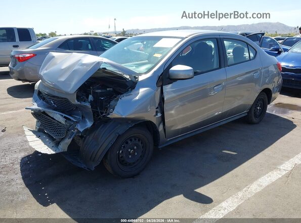 ML32F3FJ1LHF03296 2020 MITSUBISHI MIRAGE G4 Gray Front left