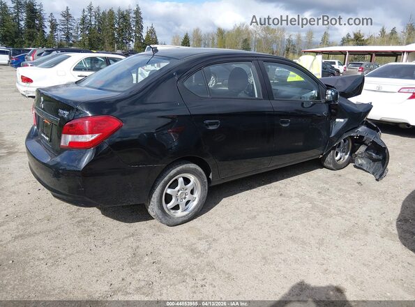 ML32F3FJ2HH002602 2017 MITSUBISHI MIRAGE G4 Черный Задняя правая четверть