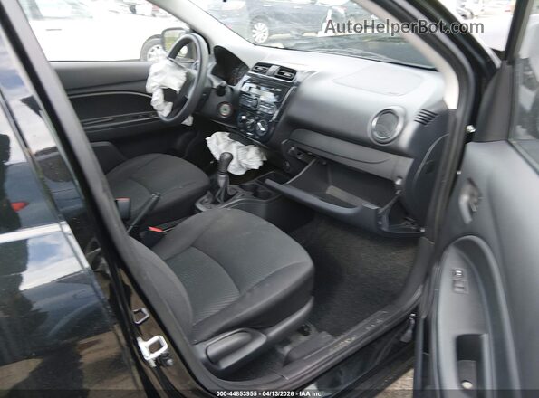 ML32F3FJ2HH002602 2017 MITSUBISHI MIRAGE G4 Черный Вид салона спереди
