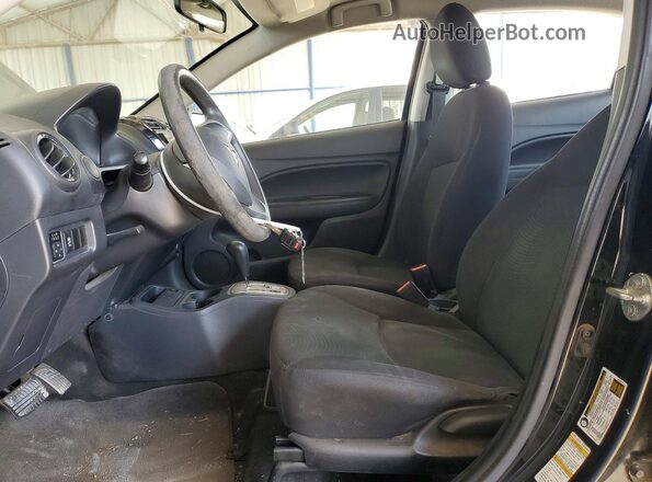 ML32F3FJ2JHF15972 2018 MITSUBISHI MIRAGE Black Front interior view