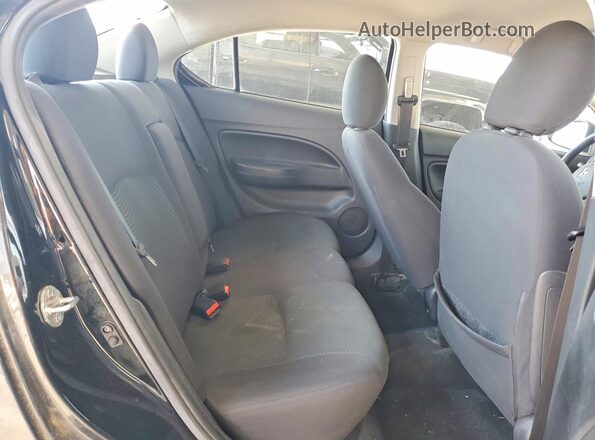 ML32F3FJ2JHF15972 2018 MITSUBISHI MIRAGE Black Rear seats view