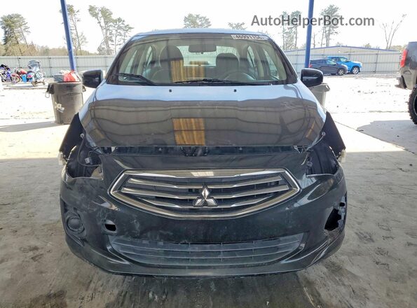 ML32F3FJ2JHF15972 2018 MITSUBISHI MIRAGE Black Front view