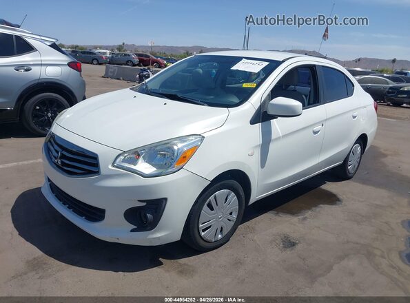 ML32F3FJ3HH004682 2017 MITSUBISHI MIRAGE G4 White Передня ліва чверть