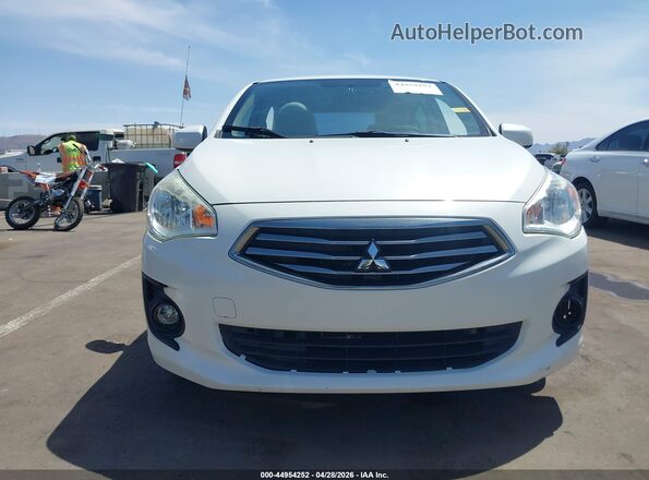 ML32F3FJ3HH004682 2017 MITSUBISHI MIRAGE G4 White Вид щитка приладів