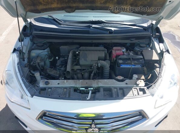 ML32F3FJ3HH004682 2017 MITSUBISHI MIRAGE G4 White Вид ззаду