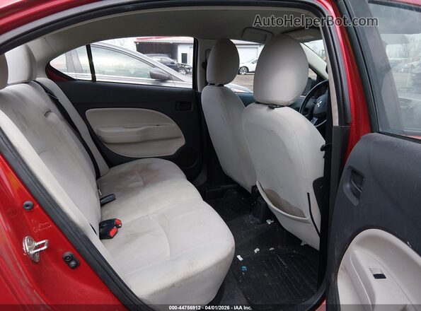 ML32F3FJ3HHF10872 2017 MITSUBISHI MIRAGE G4 Red Вид наклейки з VIN-кодом