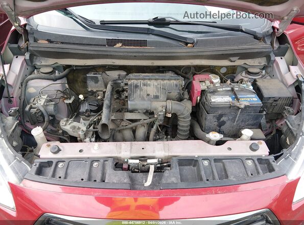ML32F3FJ3HHF10872 2017 MITSUBISHI MIRAGE G4 Red Вид ззаду